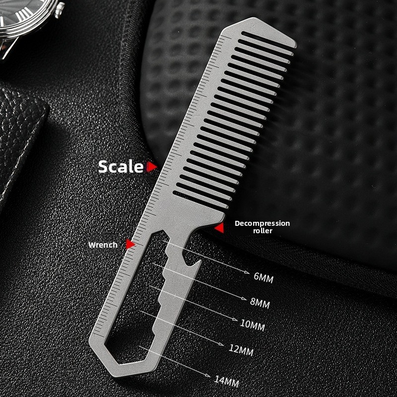 New Titanium Alloy Multifuncti - огляд і ціна Comb Pocket Titanium