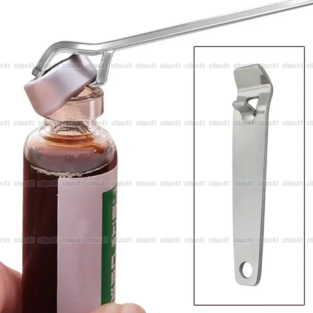 1Pc Stainless Steel Oral Liqui - огляд і ціна Bottle Opener Keyring
