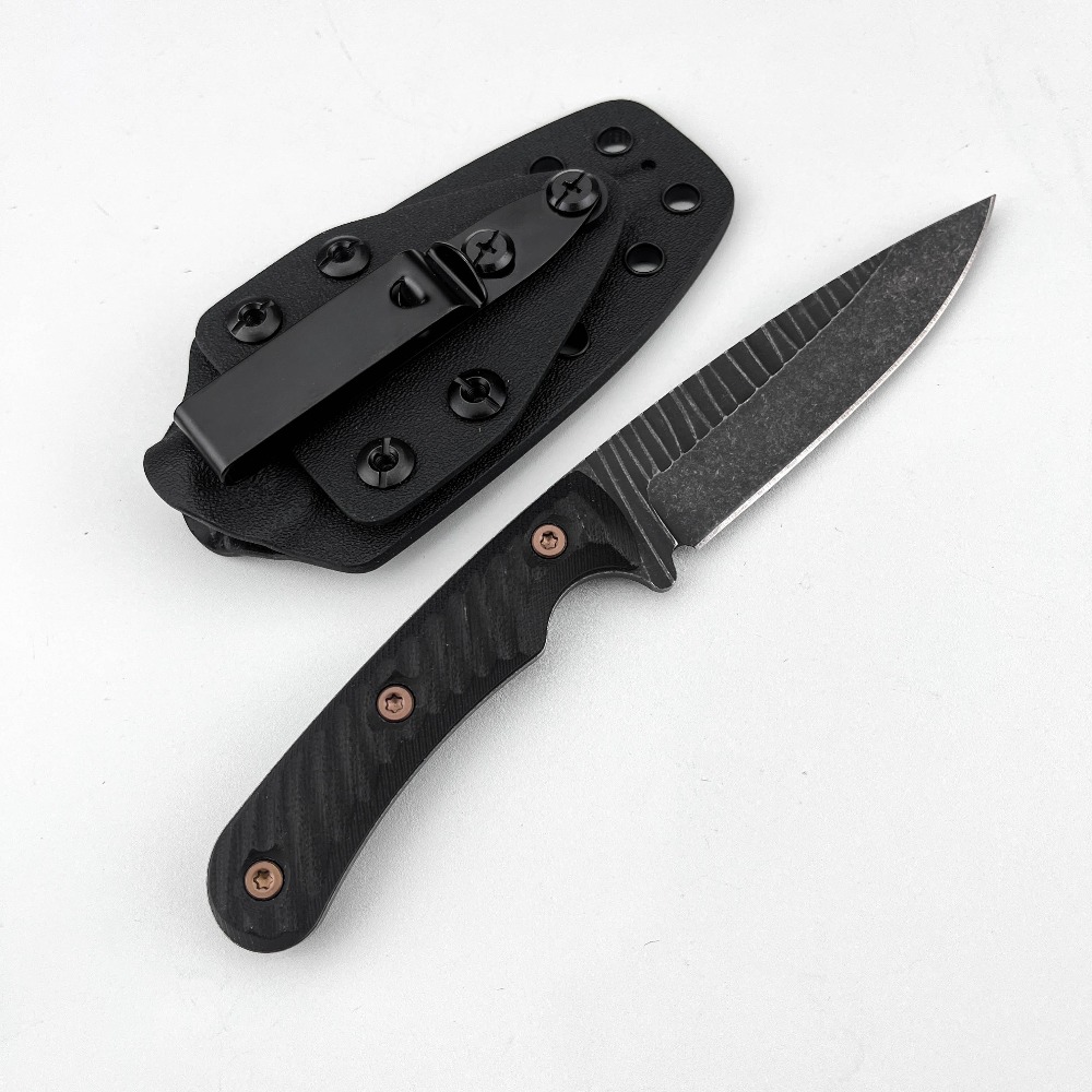 Full Tang Bushcraft Knife D2 B - огляд і ціна Edc Concealed Carry Knife