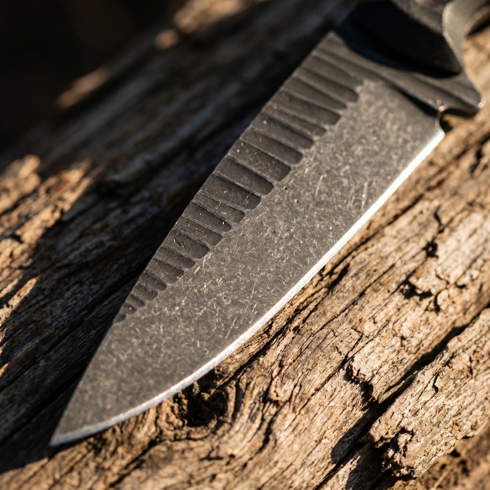 Full Tang Bushcraft Knife D2 B - огляд і ціна Edc Concealed Carry Knife