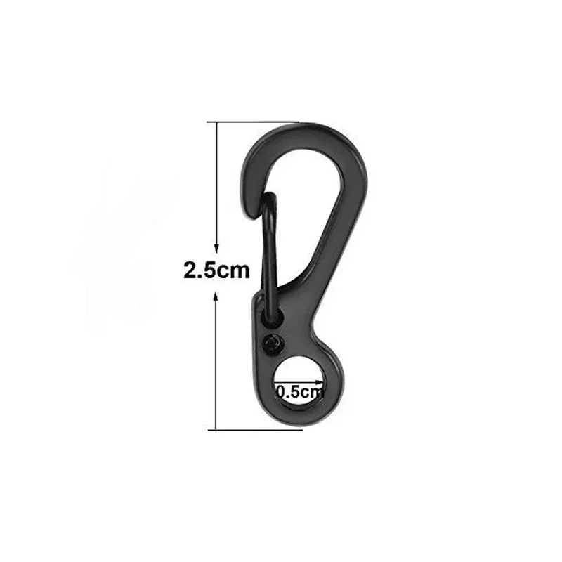 10Pcs/lot Mini Carabiner Parac - огляд і ціна Edc Carry Kit