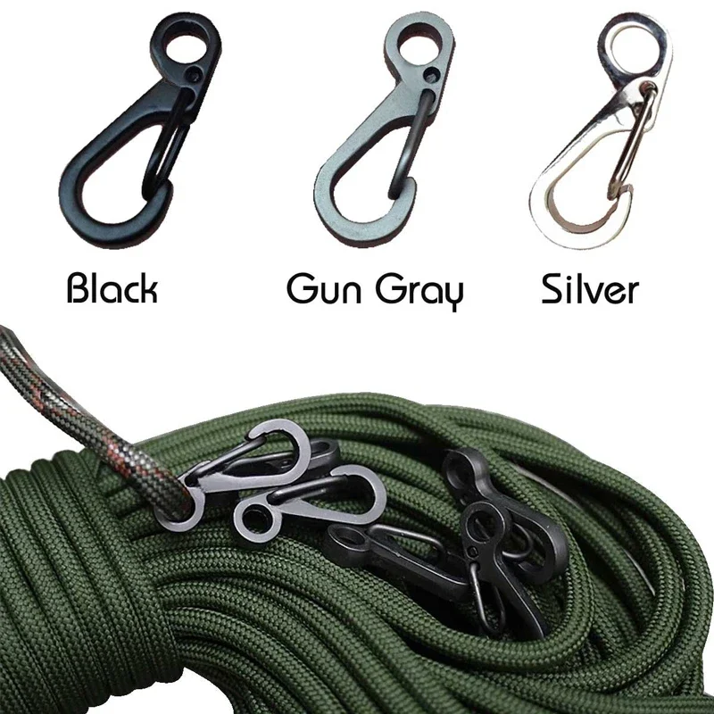 10Pcs/lot Mini Carabiner Parac - огляд і ціна Edc Carry Kit