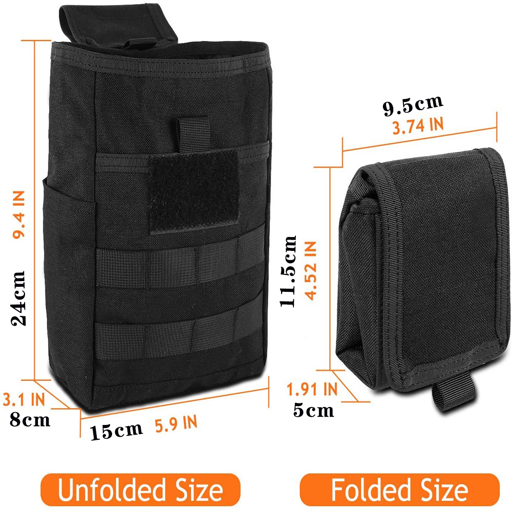 Foldable Molle Dump Drop Pouch - огляд і ціна Edc Carry Box