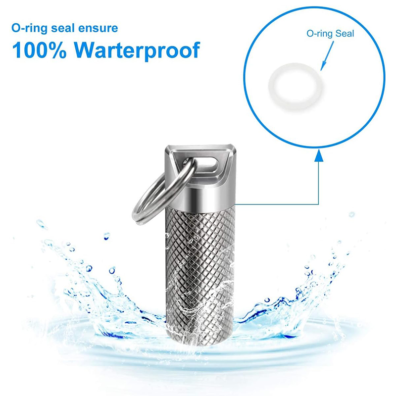 Titanium Alloy Mini Waterproof - огляд і ціна Edc Pill Carry