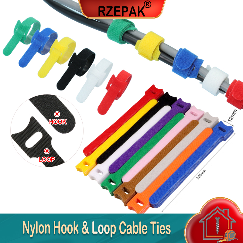 10~1000pcs Nylon Cable Ties 12 - огляд і ціна Gear Tie Reusable