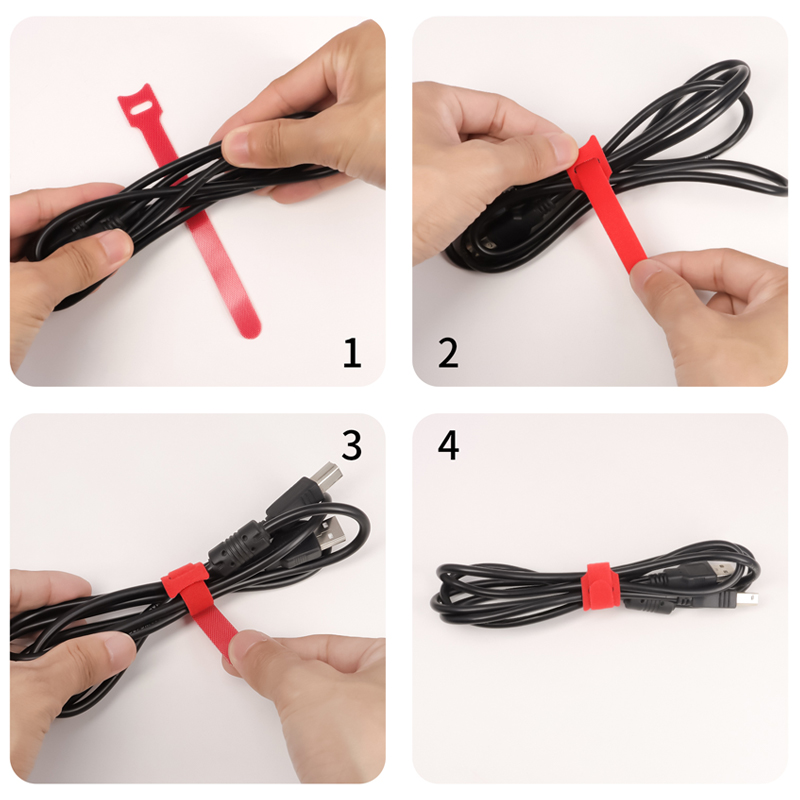 10~1000pcs Nylon Cable Ties 12 - огляд і ціна Gear Tie Reusable