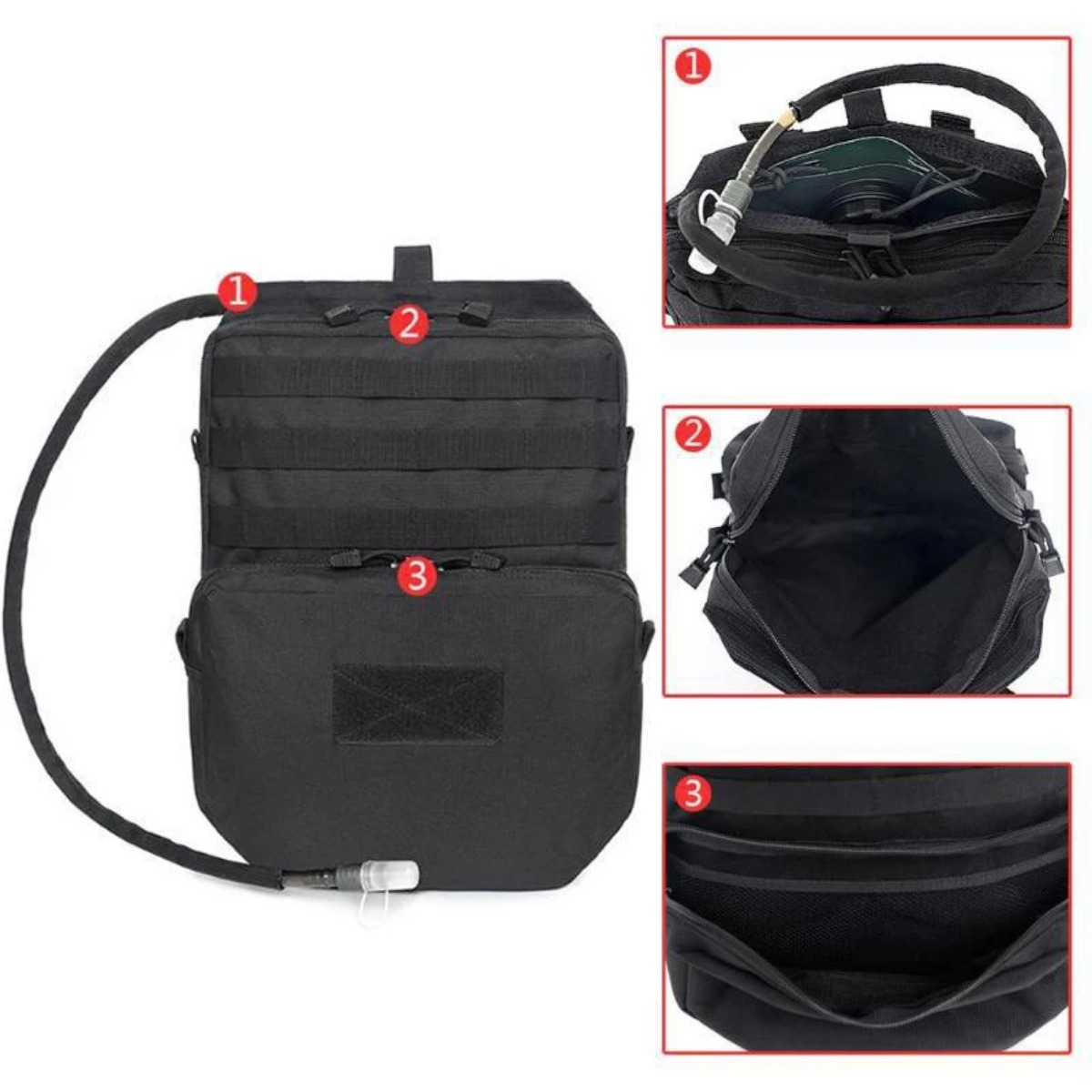 Outdoor Molle Bag Camping Hydr - огляд і ціна Edc Carry Kit