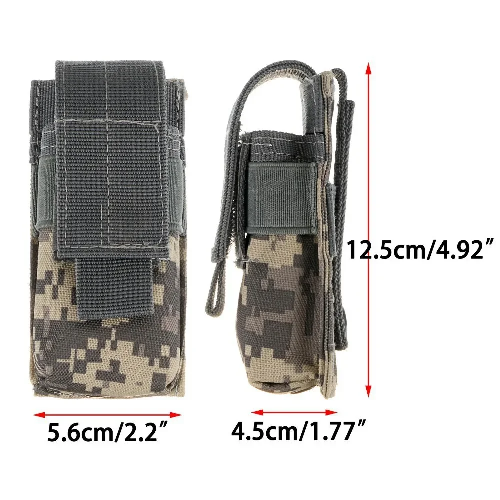 Tactical Molle Flashlight Pouc - огляд і ціна Edc Concealed Carry Knife