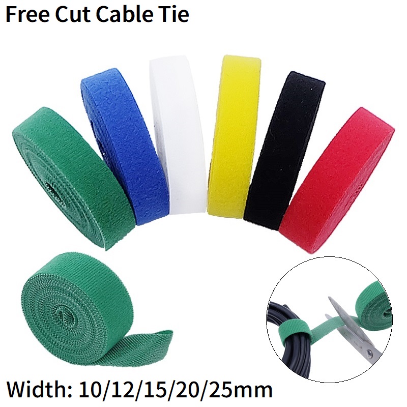 5M Self Adhesive Fastener 10/1 - огляд і ціна Gear Tie Reusable