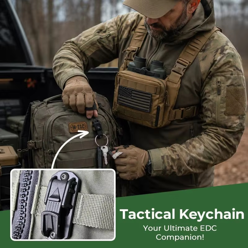 Plastic Tactical Key Ring Clip - огляд і ціна Edc Carry Kit