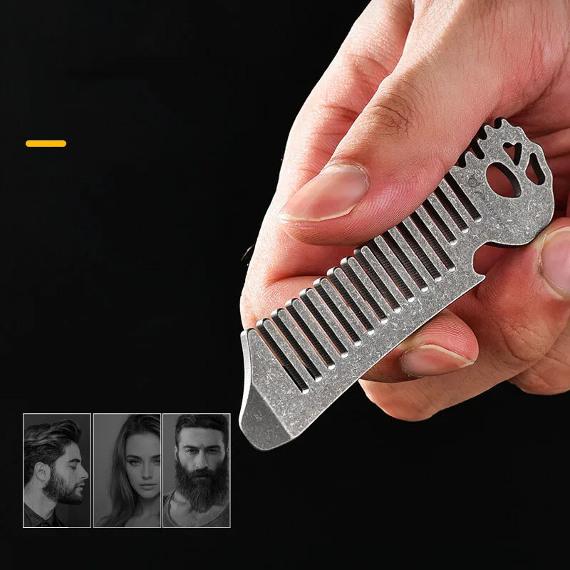 FEGVE Titanium alloy comb with - огляд і ціна Comb Pocket Titanium
