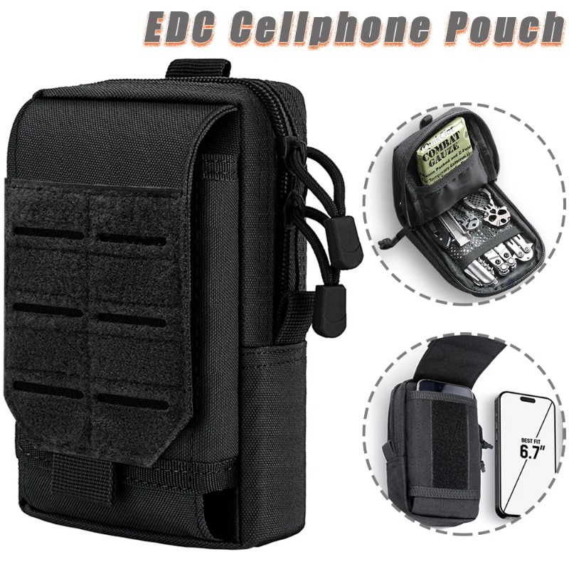 Tactical MOLLE EDC Utility Wai - огляд і ціна Edc Carry Box