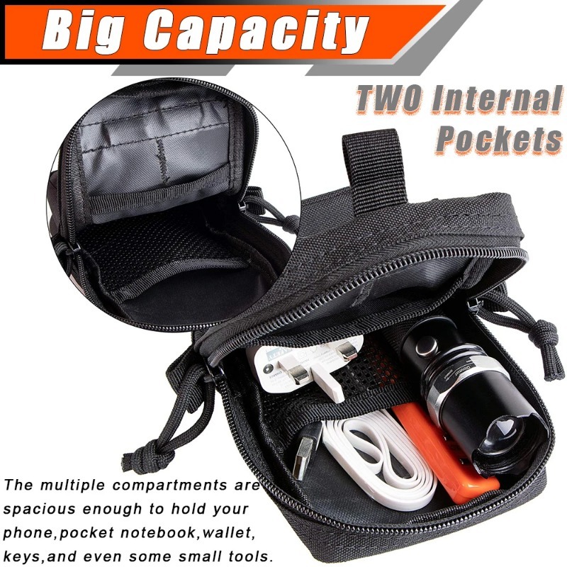 Tactical MOLLE EDC Utility Wai - огляд і ціна Edc Carry Box