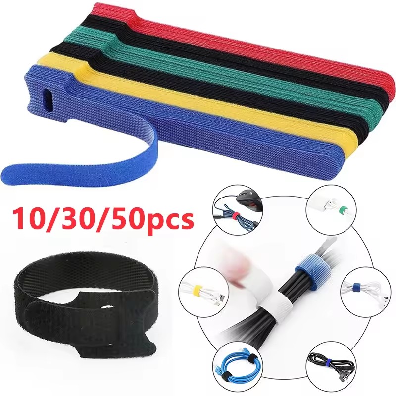 10/30/50pcs Multi-Purpose Fast - огляд і ціна Gear Tie Reusable