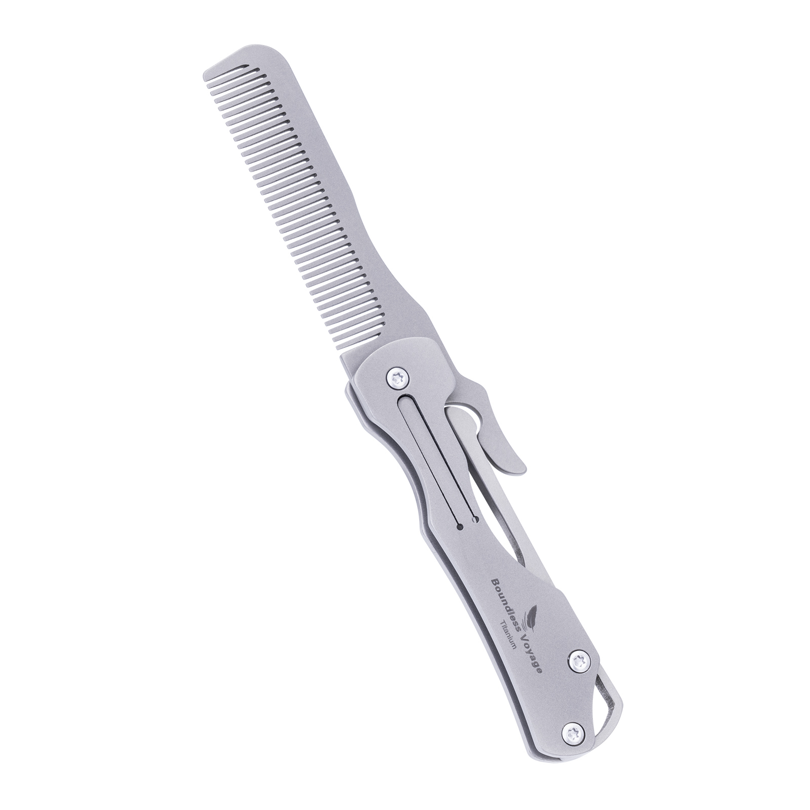 Boundless Voyage Folding Titan - огляд і ціна Comb Pocket Titanium