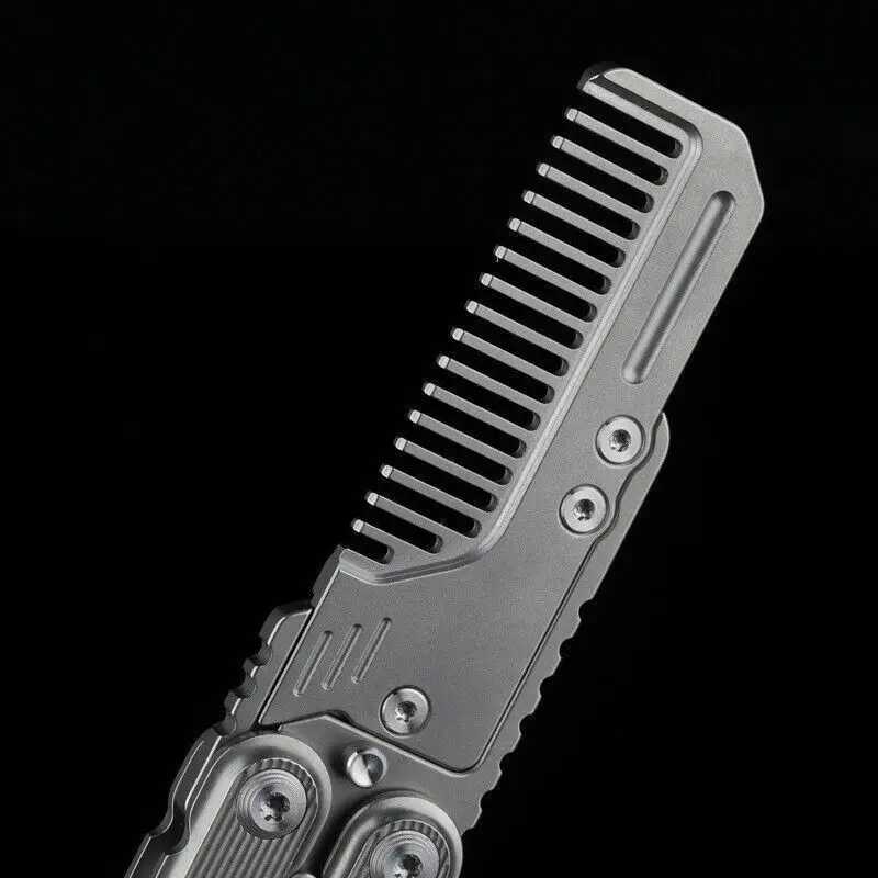 FEGVE EDC Titanium Alloy Comb  - огляд і ціна Comb Pocket Titanium