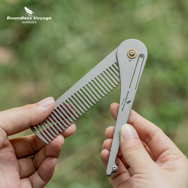 Pure Titanium Anti-Static Fold - огляд і ціна Comb Pocket Titanium